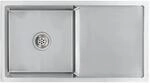 vidaXL Handgefertigte K&uuml;chensp&uuml;le Edelstahl 145080