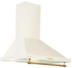 Klarstein Montblanc 60 Dunstabzugshaube 610m&sup3;/h 165W 2x1,5W LED Reling Creme