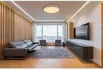 Globo LED-Deckenleuchte Doro 1-flammig Graphit 600 x 85 mm
