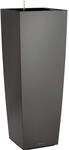 Lechuza&reg; Pflanzgef&auml;&szlig; Cubico Alto Premium 40 cm x 40 cm Anthrazit metallic