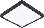 Eglo LED Aufbauleuchte Fueva 5 Wei&szlig;-Schwarz eckig 20,5W