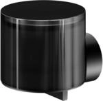 Keuco Lotionspender Reva Black Selection, 150 ml, Schwarz-Matt
