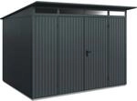 H&ouml;rmann Ger&auml;tehaus Trend mit Pultdach Typ 3 RAL7016 Anthrazitgrau Doppelt&uuml;r