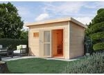 Karibu Saunahaus Hendrik 2 mit Ofen 9kW und externe Steuerung Easy