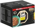 Sheba Katzen-Nassfutter Selection in Sauce Gefl&uuml;gel Variation 32 x 85 g