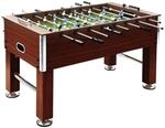 vidaXL Kickertisch Stahl 60 kg 140 x 74,5 x 87,5 cm Braun 91439