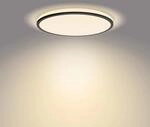 Philips LED-Deckenleuchte Ozziet SceneSwitch Schwarz 1800,m