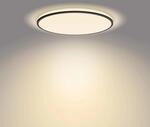 Philips LED-Deckenleuchte Ozziet SceneSwitch Schwarz 2300,m
