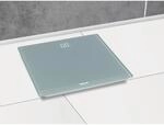 Wenko Personenwaage LED-Display Glas 30 x 2.1 x 30 cm Grau