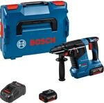Bosch Professional 18 V Akku-Bohrhammer GBH 18V-24 C inkl. 5 Ah Akkus mit L-Boxx