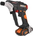 Worx 20 V Akku-Bohrschrauber WX177 inkl. 2 Ah Akku mit Koffer