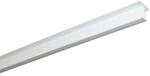 Gardinia T-Schiene Kunststoff Wei&szlig; 250 cm
