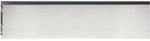 Mydeco Gardinenstange f&uuml;r Gleiter Edelstahl-Optik 3,2 cm x 1,1 cm L&auml;nge 260 cm