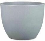 Siena Garden Pflanzgef&auml;&szlig; Bristol Stein-Grau &Oslash; 30x23 cm