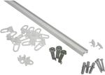 Gardinia Aluminiumschiene Wei&szlig; 210 cm