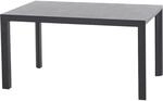 Siena Garden Gartentisch Silva Rechteckig Wood Grey 90 cm x 140 cm