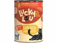 Lucky Lou Katzen-Nassfutter Lifestage Adult Geflügel 400 g