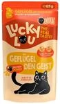 Lucky Lou Katzen-Nassfutter Lifestage Adult Gefl&uuml;gel 125 g