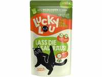 Lucky Lou Katzen-Nassfutter Lifestage Adult Rind & Wildschwein 125 g