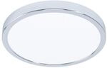 Eglo LED-Aufbauleuchte Fueva 5 Chrom-Wei&szlig; &Oslash; 28,5 cm, 20 W, IP44