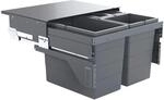 HAILO Abfallsammler M&uuml;lleimer Cargo 600 mm 28L 13L 13L Deckel 3610851