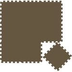 LittleTom Baby & Kinder Puzzlematte 30 x 30 cm 9 St&uuml;ck Braun