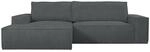 Vente-unique Schlafsofa Amelia Anthrazitgrau 267 cm