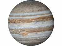 Komar Vlies Fototapete Jupiter Selbstklebend Ø 125 cm