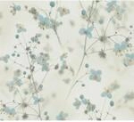 A.S. Cr&eacute;ation Vliestapete Blumen Cottage Core Blau Wei&szlig;