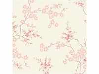 Laura Ashley Vliestapete Oriental Blossom Blush 10,05 x 0,52 m