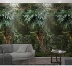 Marburg Vliestapete Floral Wald Gr&uuml;n 270 cm x 159 cm FSC&reg;