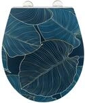Wenko Premium WC-Sitz Big Leaves aus Duroplast mit Absenkautomatik