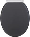 Wenko WC-Sitz Morra aus MDF Anthrazit