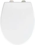Wenko WC-Sitz Vorno Neo mit Absenkautomatik Schnellbefestigung Wei&szlig; 37 x 46 cm