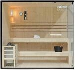 Home Deluxe Traditionelle Sauna SHADOW XL f&uuml;r bis zu 5 Personen