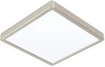 Eglo LED-Aufbauleuchte Fueva 5 Nickel matt-Wei&szlig; 28,5 cm x 28,5 cm, 20 W