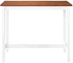 vidaXL Bartisch Massivholz 108 x 60 x 91 cm
