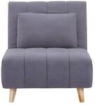 Vente-unique Schlafsessel Strevi Grau 78 cm