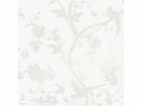 Laura Ashley Vliestapete Oriental Garden Pearlescent White 10,05 x 0,52 m