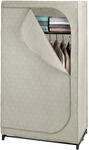 Wenko Kleiderschrank Balance Taupe mit Ablage