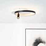 Brilliant LED-Deckenleuchte Eunomia 35 cm x 30 cm 1-flammig Schwarz und Wei&szlig;