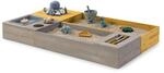 MUDDY BUDDY Sandkasten Flexy Style Warmgrau Ocker