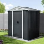 Home Deluxe Ger&auml;teschuppen Bohio L 204 cm x 131 cm x 190 cm Anthrazit