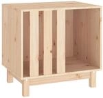 vidaXL Hundeh&uuml;tte 60x45x57 cm Massivholz Kiefer 822476