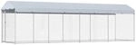 vidaXL Outdoor-Hundezwinger mit &Uuml;berdachung 760x190x225 cm 145031