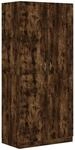 vidaXL Kleiderschrank R&auml;uchereiche 90x52x200 cm Holzwerkstoff
