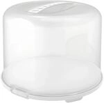 Rotho Tortenglocke Fresh XL 26 cm Wei&szlig;-Transparent