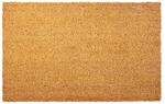 KARAT Kokosmatte Eingangsmatte Fu&szlig;abtreter Natur 24 mm 50 x 80 cm