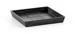 Ecopots Untersetzer quadratisch Dunkelgrau 18 cm