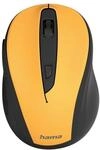 Hama Optische 6-Tasten-Funkmaus MW-400 V2 Ergonomisch USB-Empf&auml;nger Gelb-Schwarz